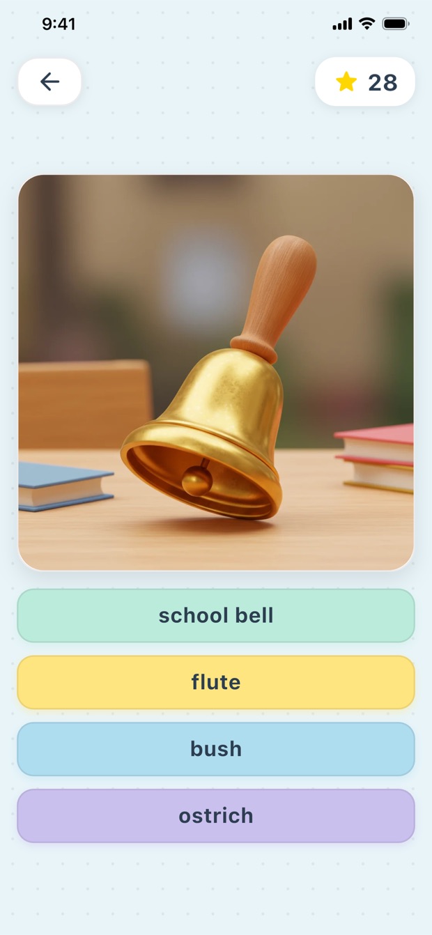 Pick the Correct Word game
